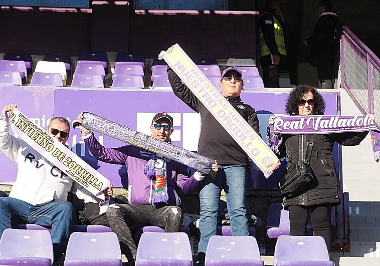 Búscate en la grada del estadio José Zorrilla